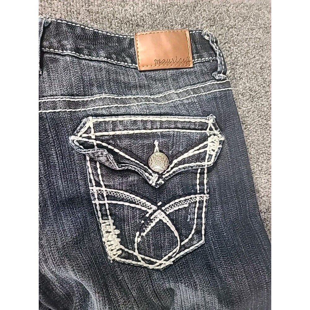 Maurices SIZE 5/6 Crop Capri Jeans Womans Dark Wash